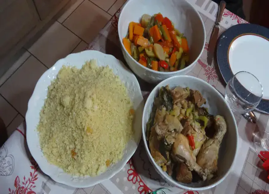 Le couscous algerois de daniel