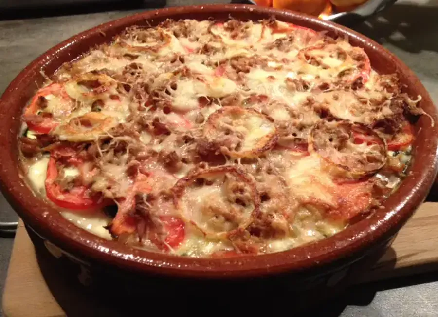 Gratin thon courgette facile