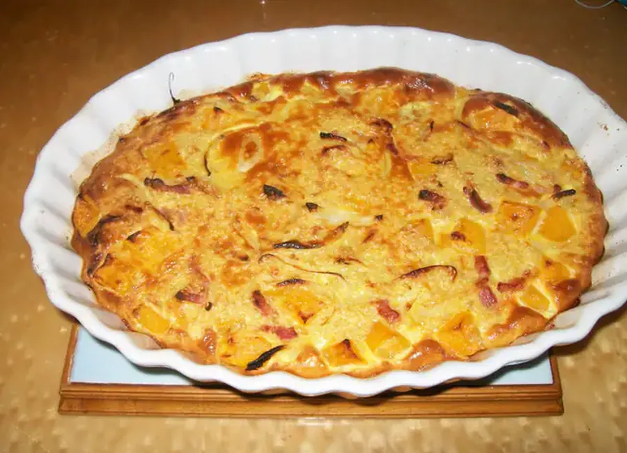 Gratin de quinoa et butternut
