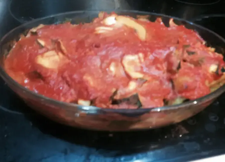 Gratin de poulet au chèvre
