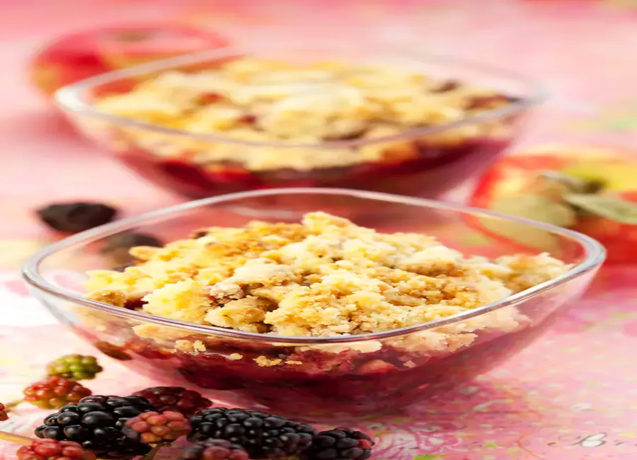 Cobbler aux mûres (etats-unis)
