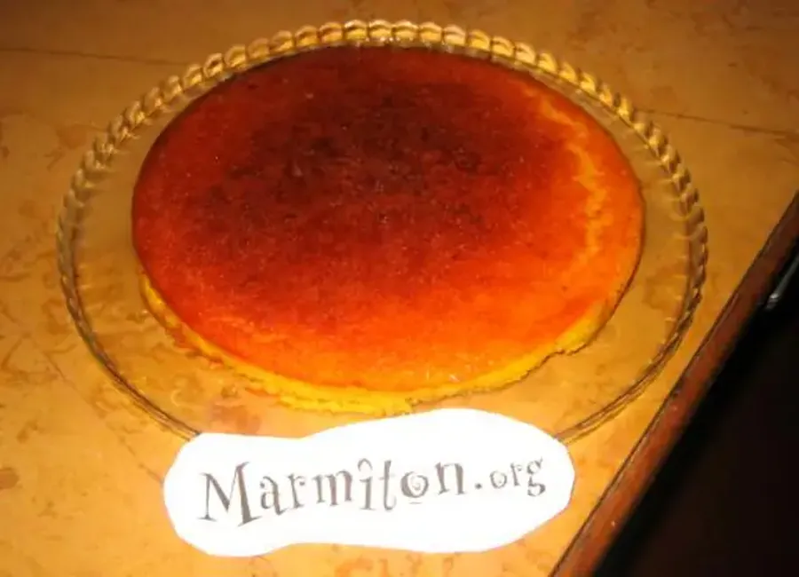 Fondant à l'orange imbibé