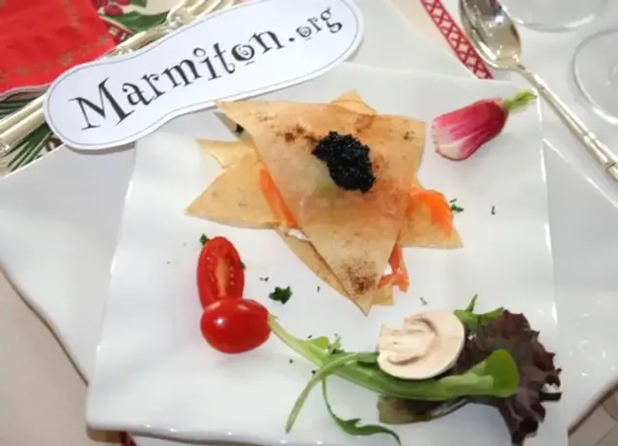 Millefeuille de saumon