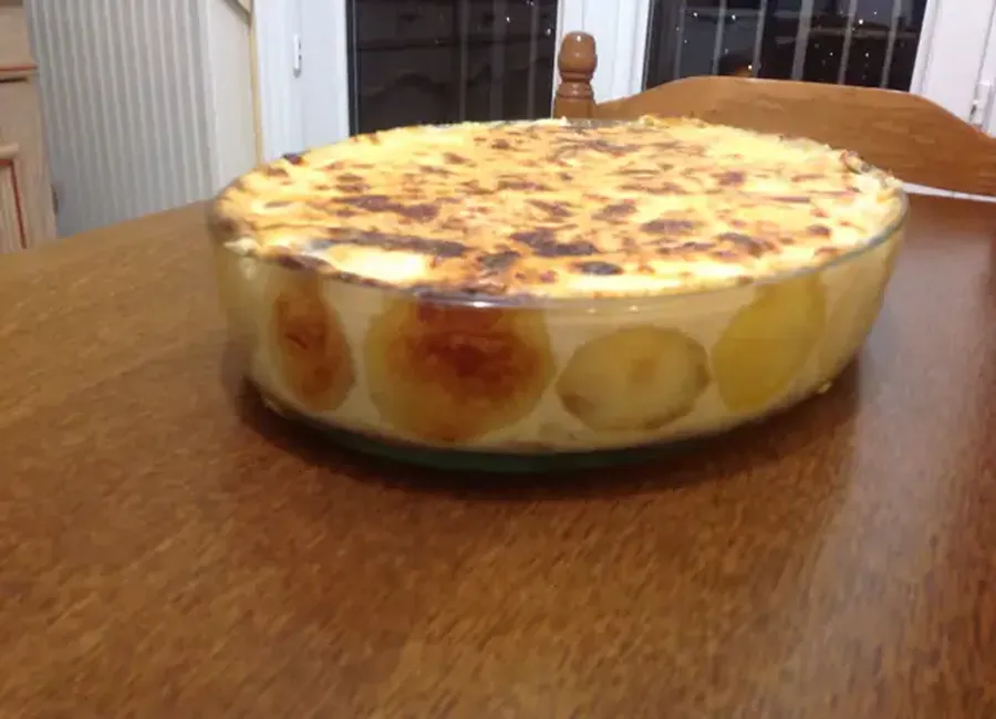 Gratin de pommes de terre et courgettes