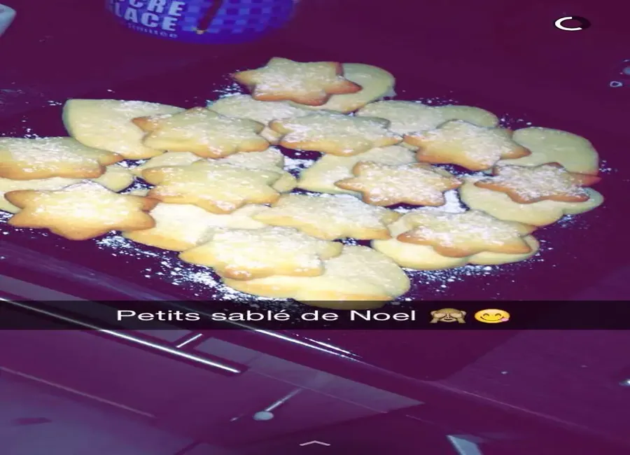 Petits sablés de noël au citron