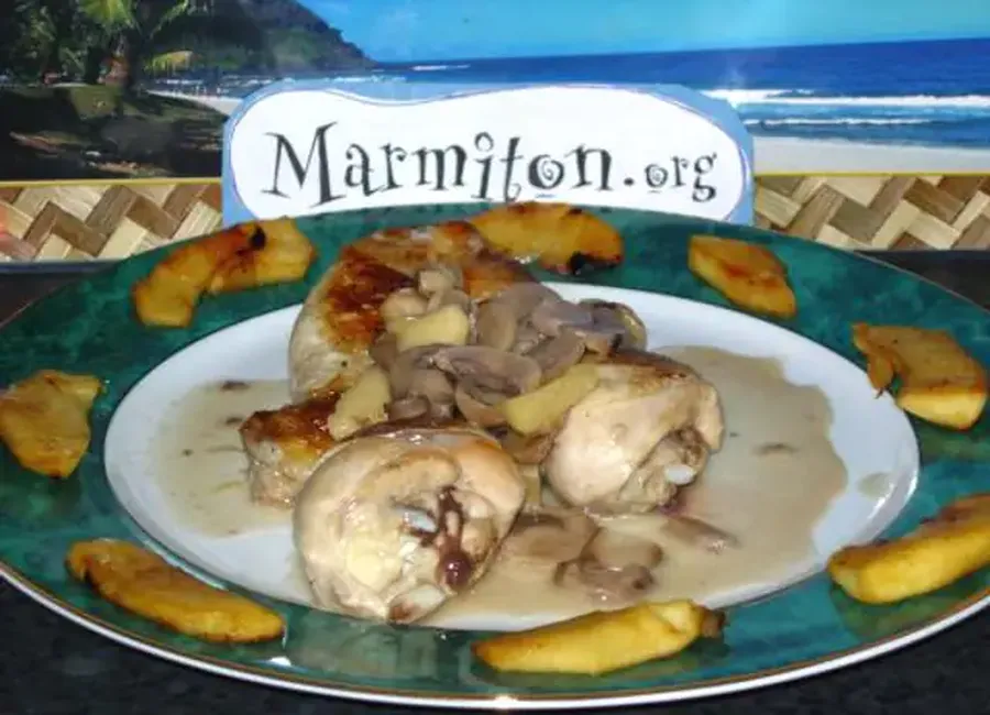 Cuisses de poulet vallée d'auge