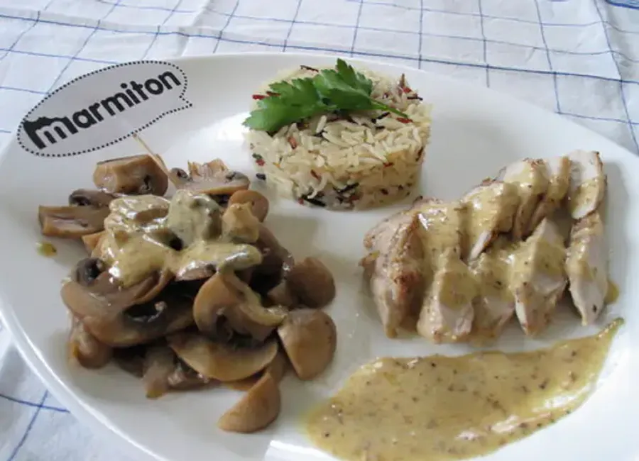 Filet lapin à la moutarde