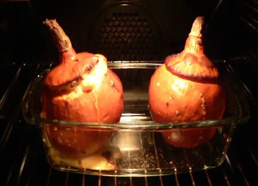 Cocotte de potimarrons à la mozzarella