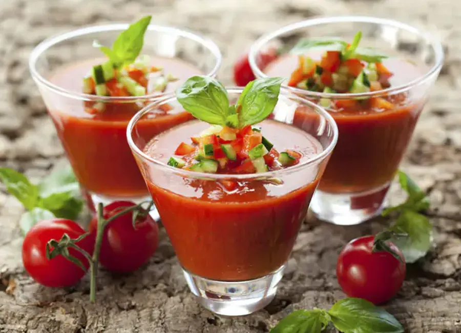Gaspacho au thermomix