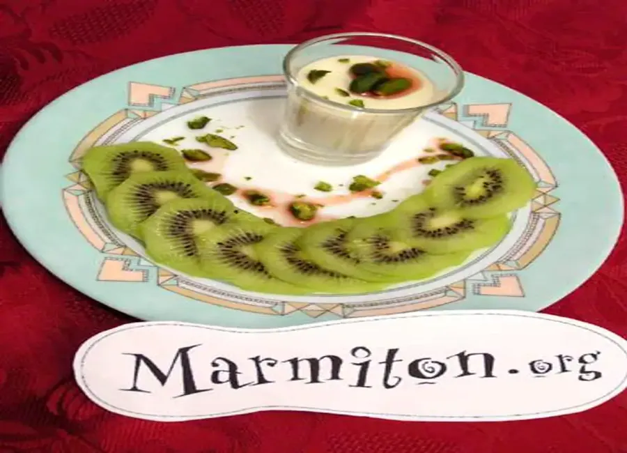 Panna cotta à l'eau de rose