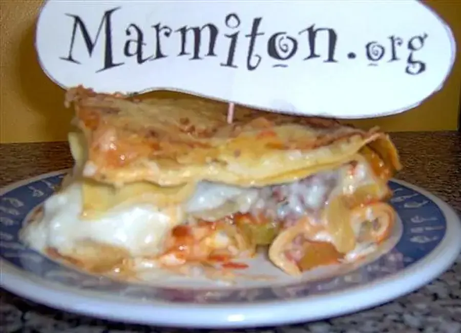 Lasagnes courgettes chair à saucisse de magali