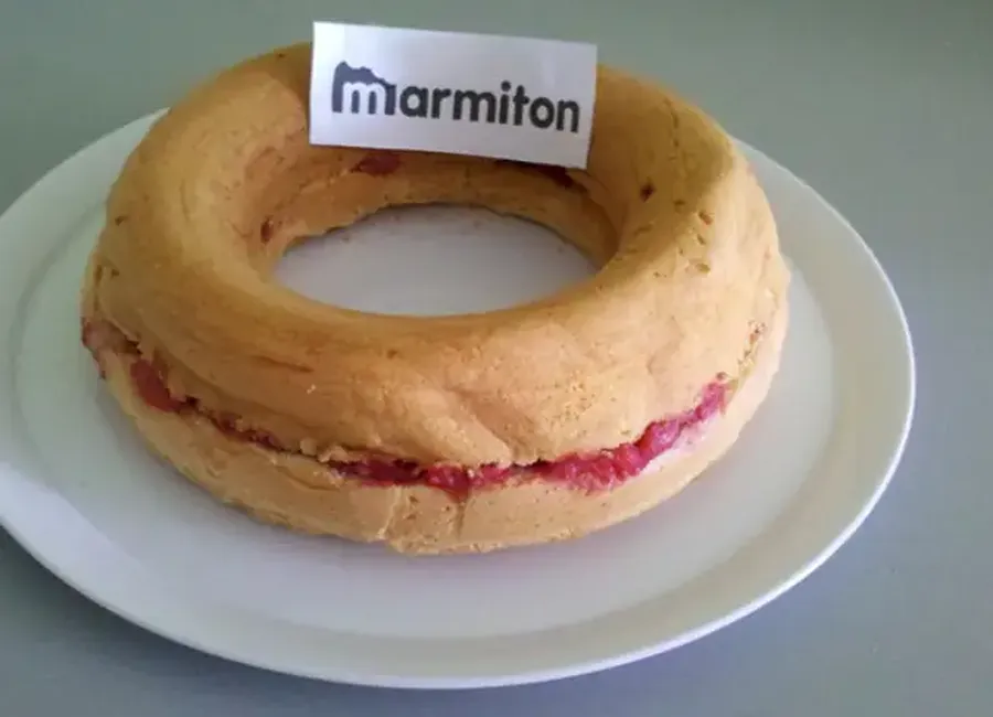 Gâteau léger à la compote de fruits
