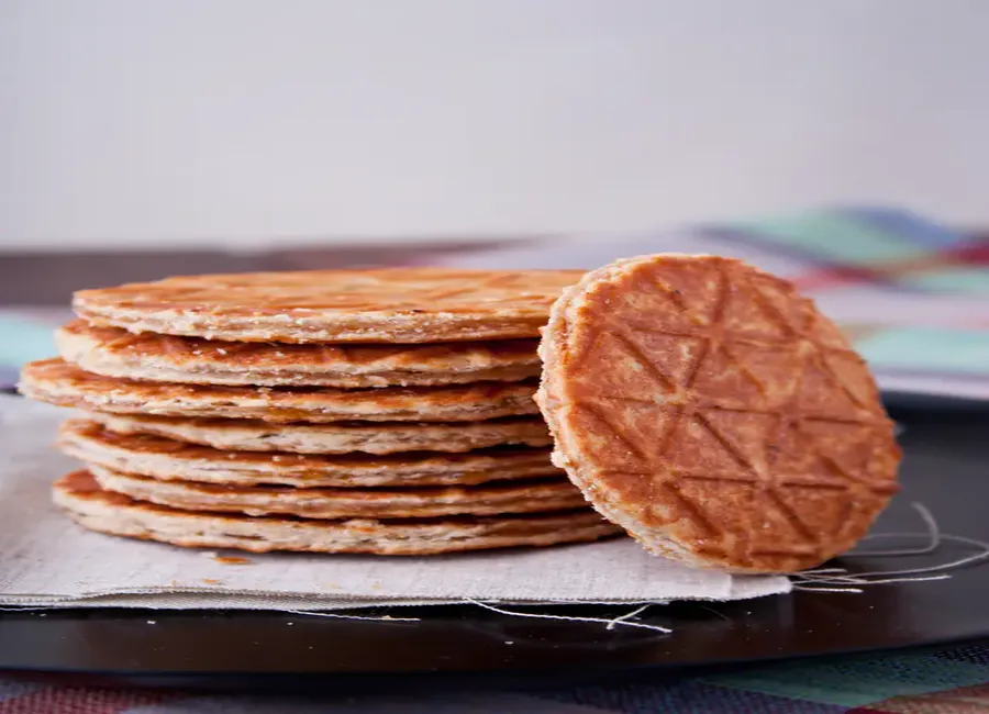 Gaufres hollandaises (stroopwafels)