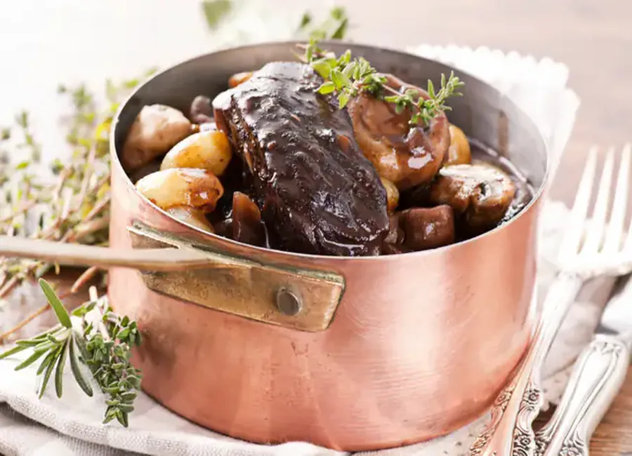 Daube de sanglier et de boeuf