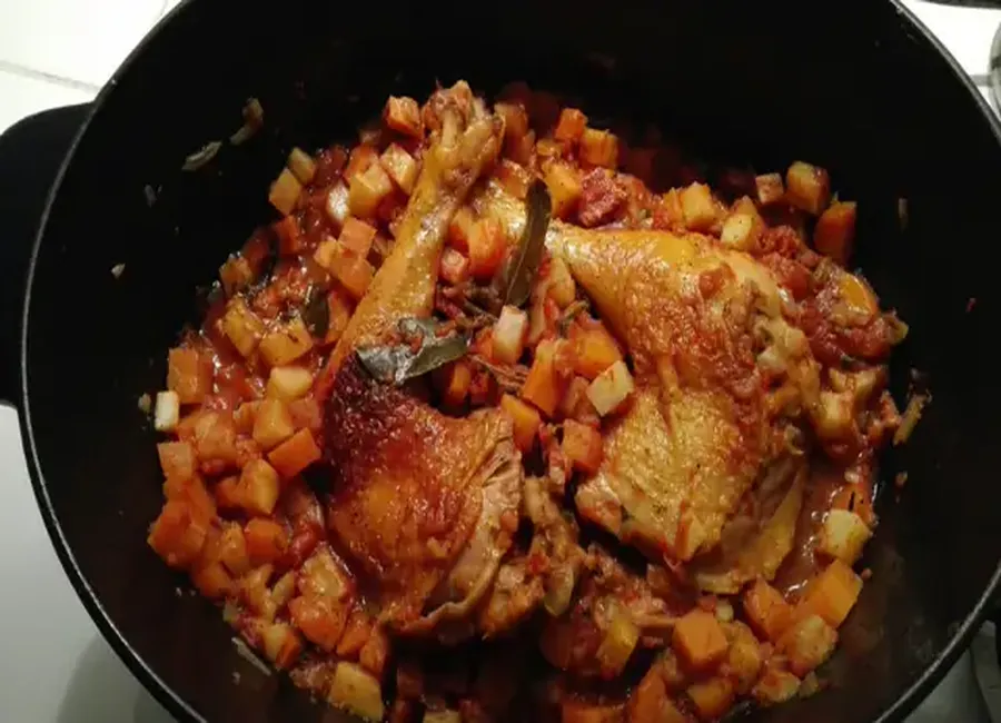 Poulet à l'italienne