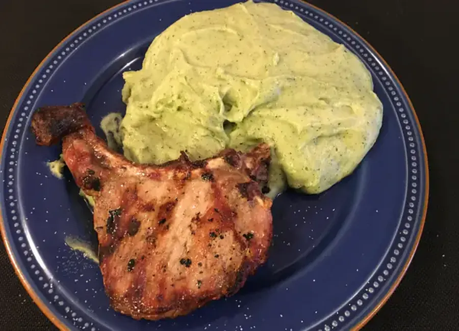 Purée de fanes de radis