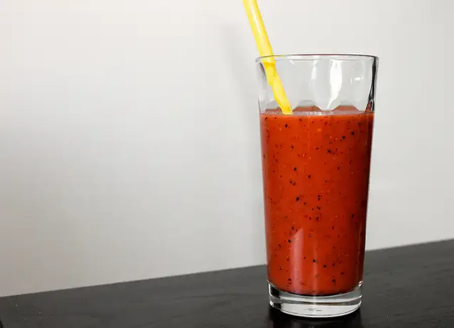 Smoothie kiwi banane fraises