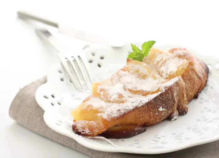 Pain perdu aux pommes (de maman)