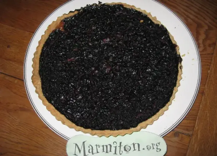 Tarte aux myrtilles finlandaise