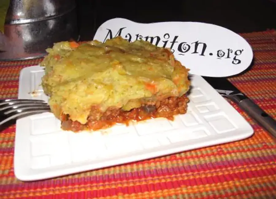 Hachis parmentier aux légumes