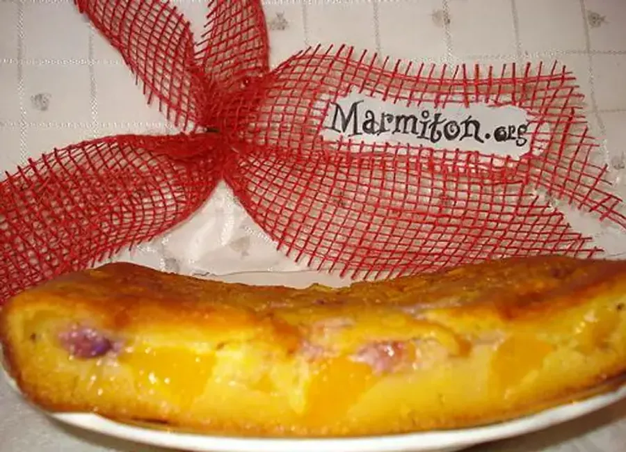 Clafoutis express aux pêches