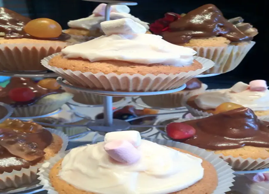 Cupcakes chamallows