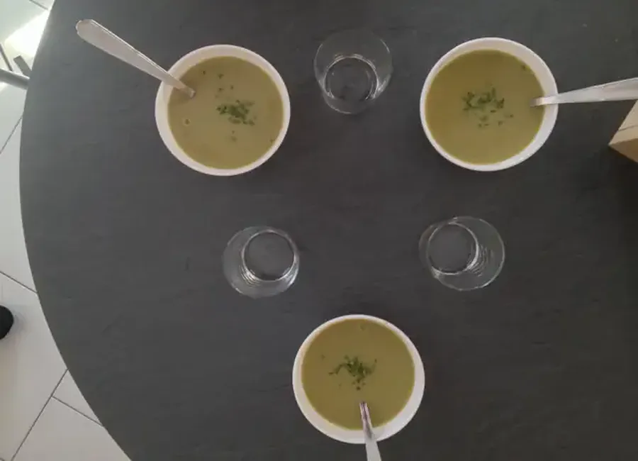 Soupe de laitue