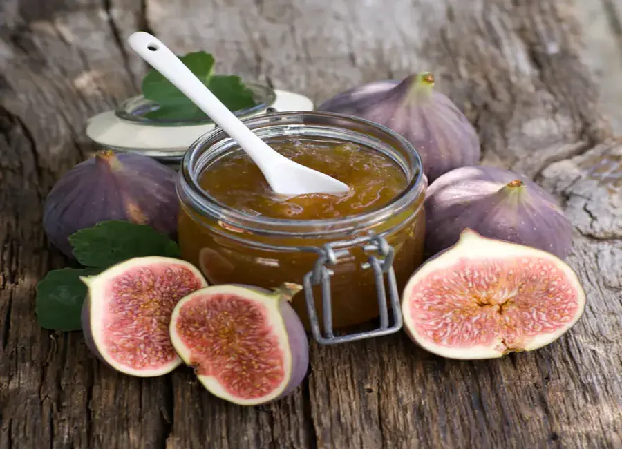 Confiture de figues fraîches (au sucre de canne)