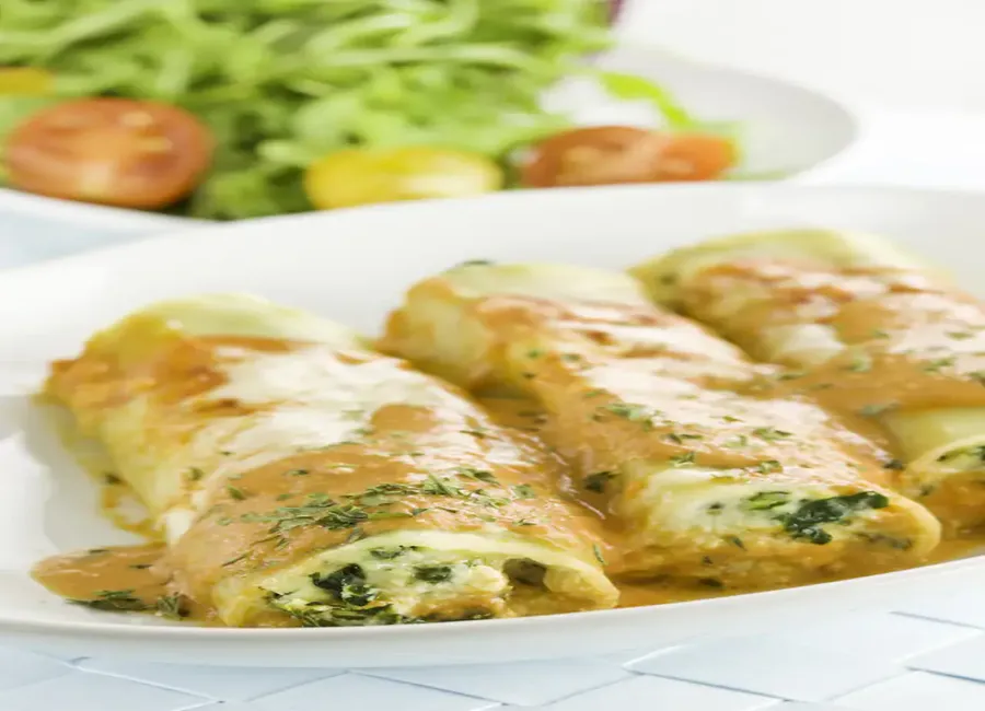 Cannelloni courgettes et chèvre