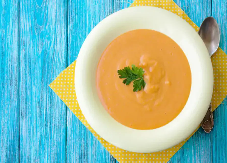 Soupe veloutée à la carotte