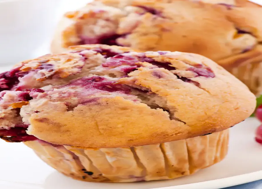 Muffins moelleux aux framboises