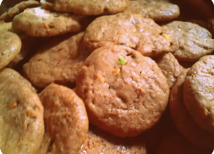 Cookies aux pépites de chocolat et pistaches