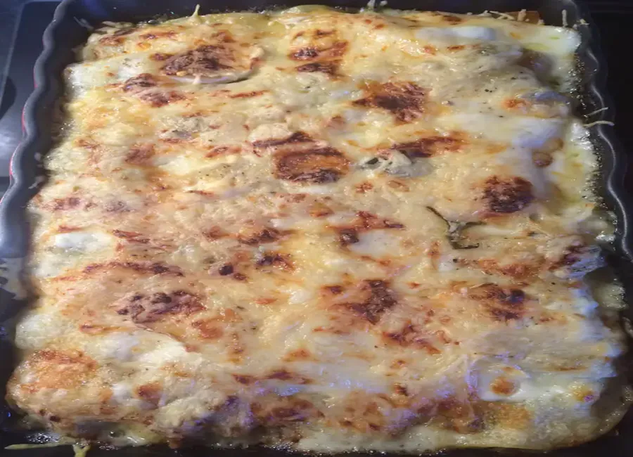 Lasagnes végétariennes aux épinards frais