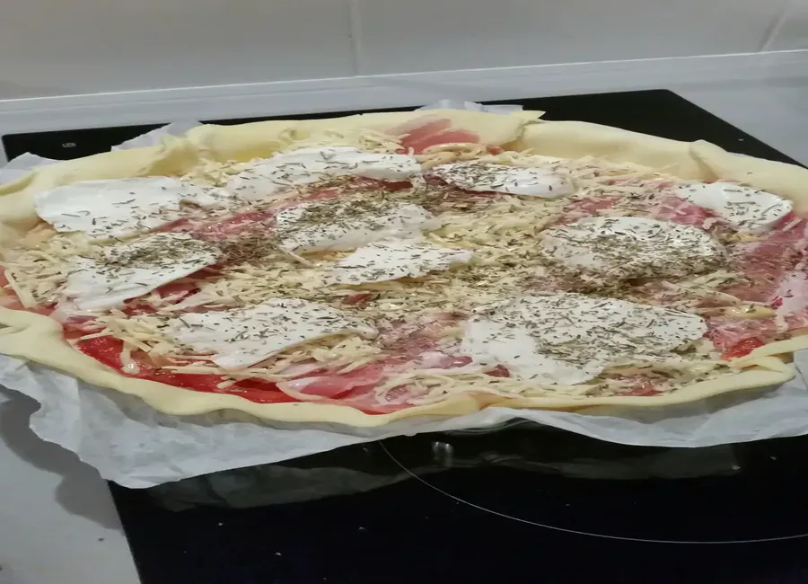 Tarte tomates mozzarella bacon
