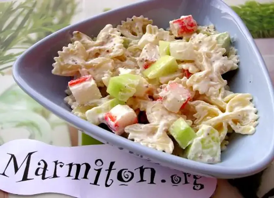 Salade de pâtes au yaourt
