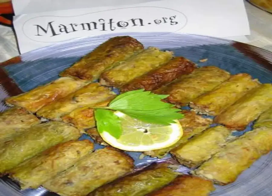 Rouleaux de chou à l'orientale de nadine (4ème rencontre marmiton)