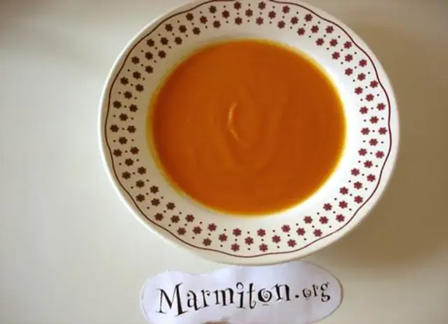 Velouté de carottes au curry