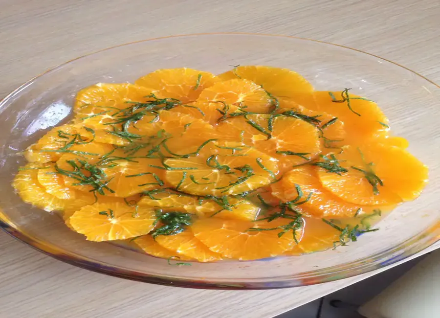 Oranges à la cannelle