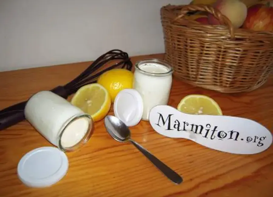 Yaourt maison au citron