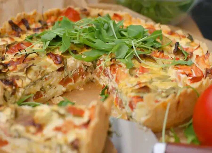 Quiche provençale
