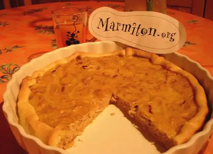 Tarte au thon au poivron rouge
