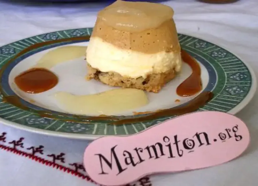 Petits bavarois vanille poire chicorée (27 ème rencontre)