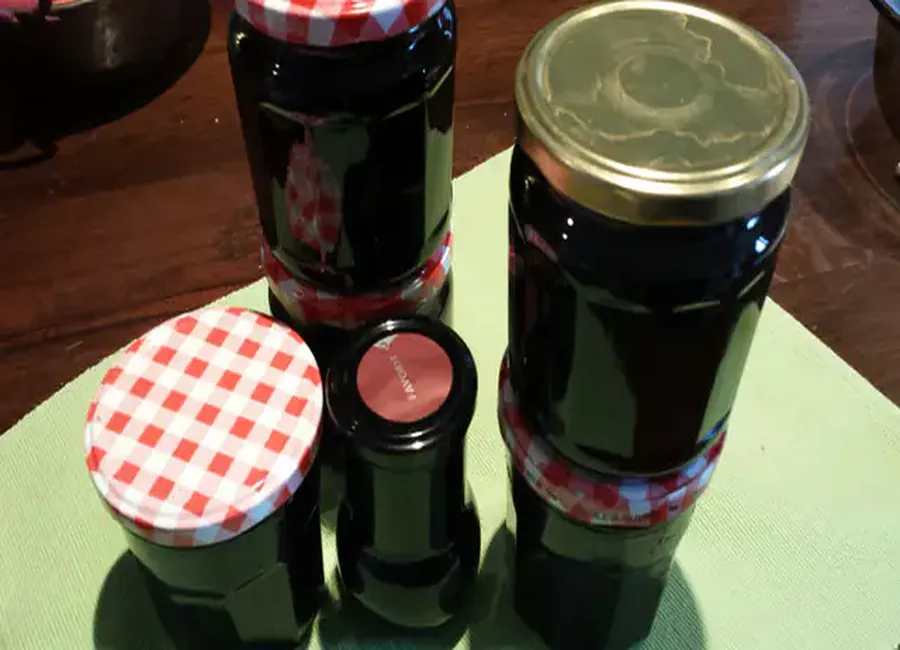 Gelée de cassis et/ou groseilles