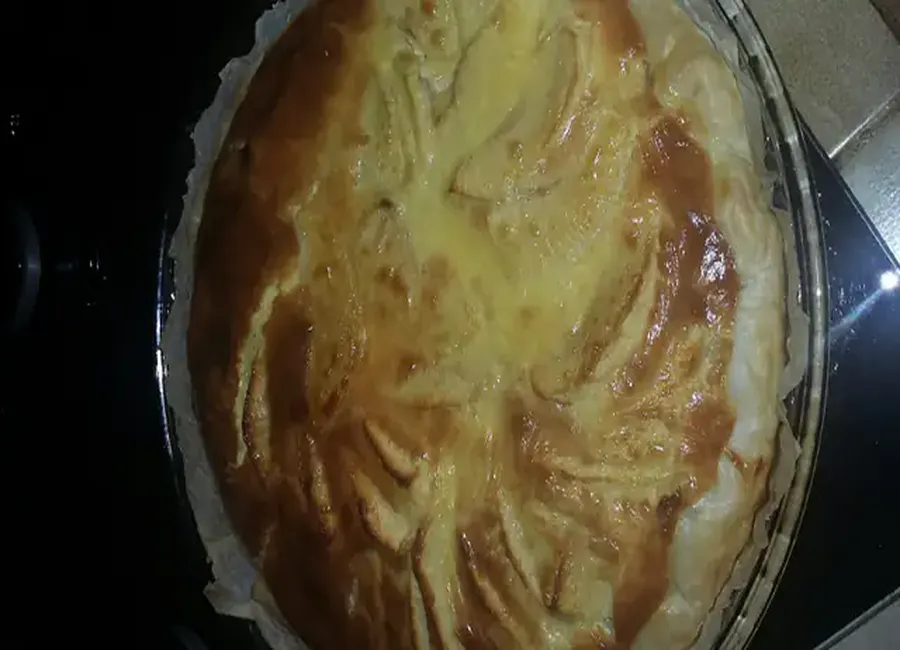 Tarte pomme figue mascarpone