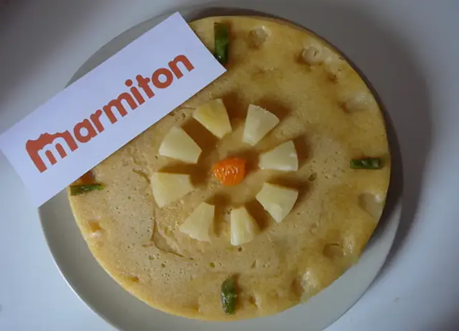 Gâteau à l'ananas au micro-ondes