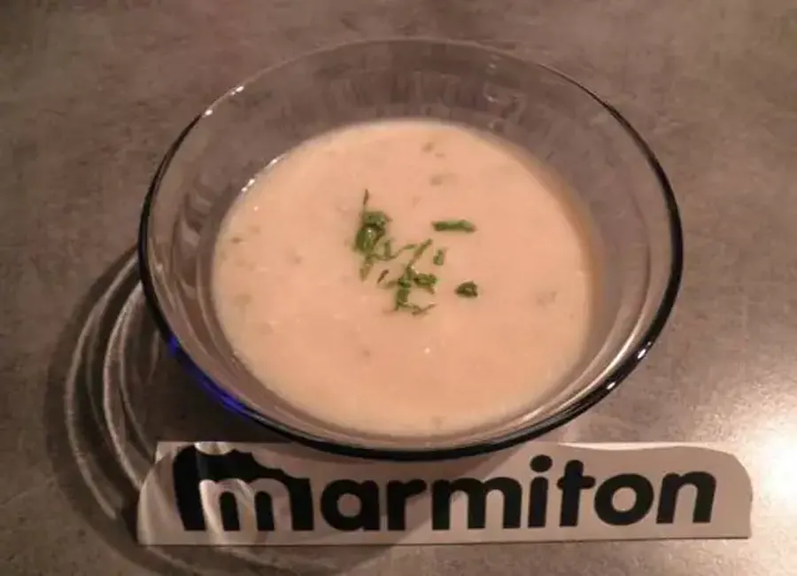 Potage velouté au pâtisson