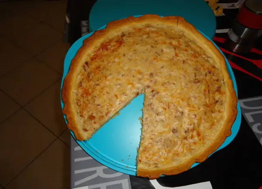 Quiche au thon sans oeuf