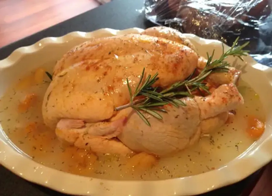 Poulet créole aux abricots