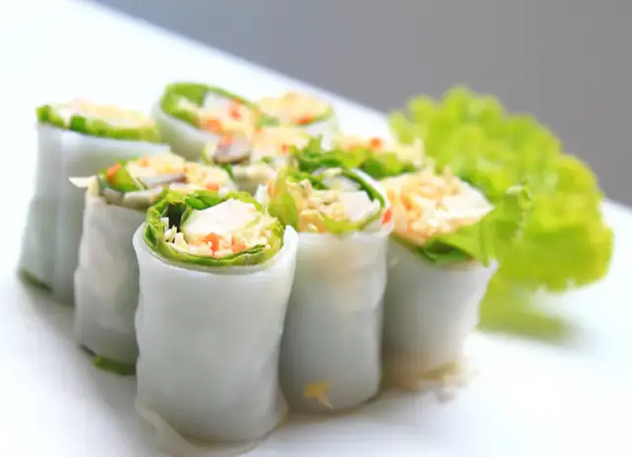 Rouleaux de printemps crus