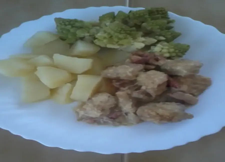 Saumonette à la moutarde
